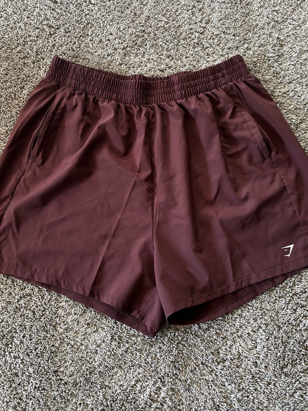 Gymshark Mauve Brown Athletic Athleisure Shorts Womens Size XXL